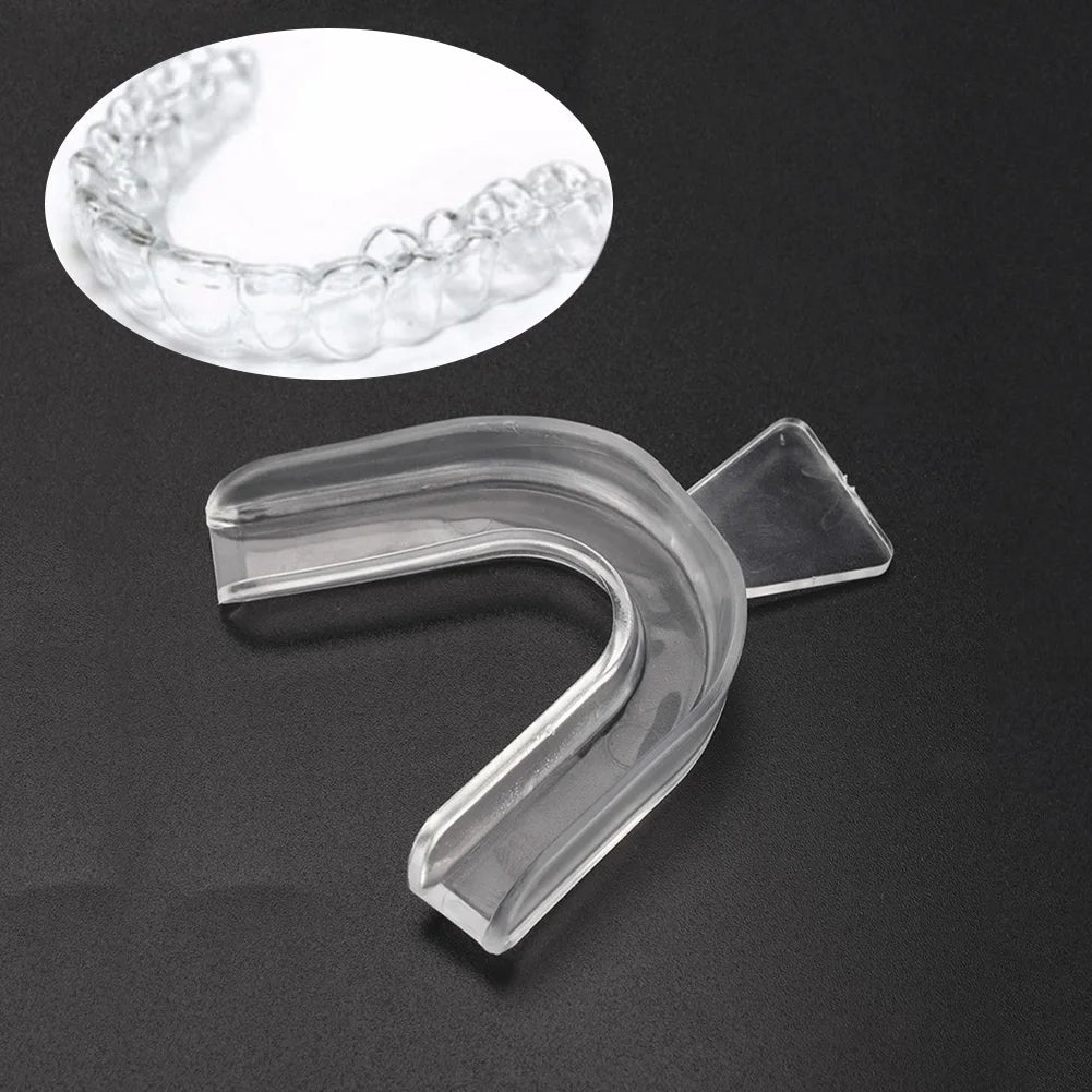 2-8PCS Antischnarchen Bruxismus Schlafmundschutz Tray Stoppt Zähneknirschen Schlafhilfe Nachtschutz Zahnfleischschutz Mundgesundheitspflege