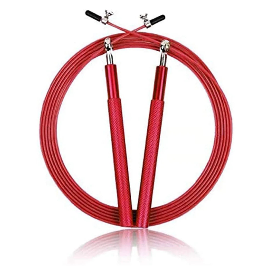 Speed Jump Rope Fitness Springseil aus Stahl Kabellos mit Kugellager Workout für Boxen MMA Kampfsport Fitnessgeräte für Zuhause