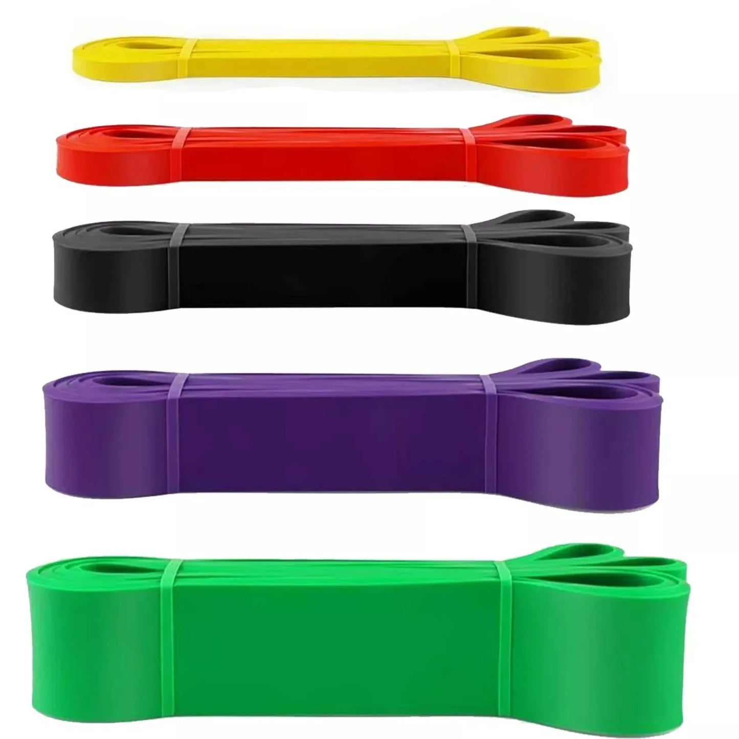 5~120lbs Fitness Widerstandsband Boxen Agilitätstraining Workout Fitnessstudio-Ausrüstung Yoga Pilates-Zubehör Gummiband Heim-Fitnessstudio