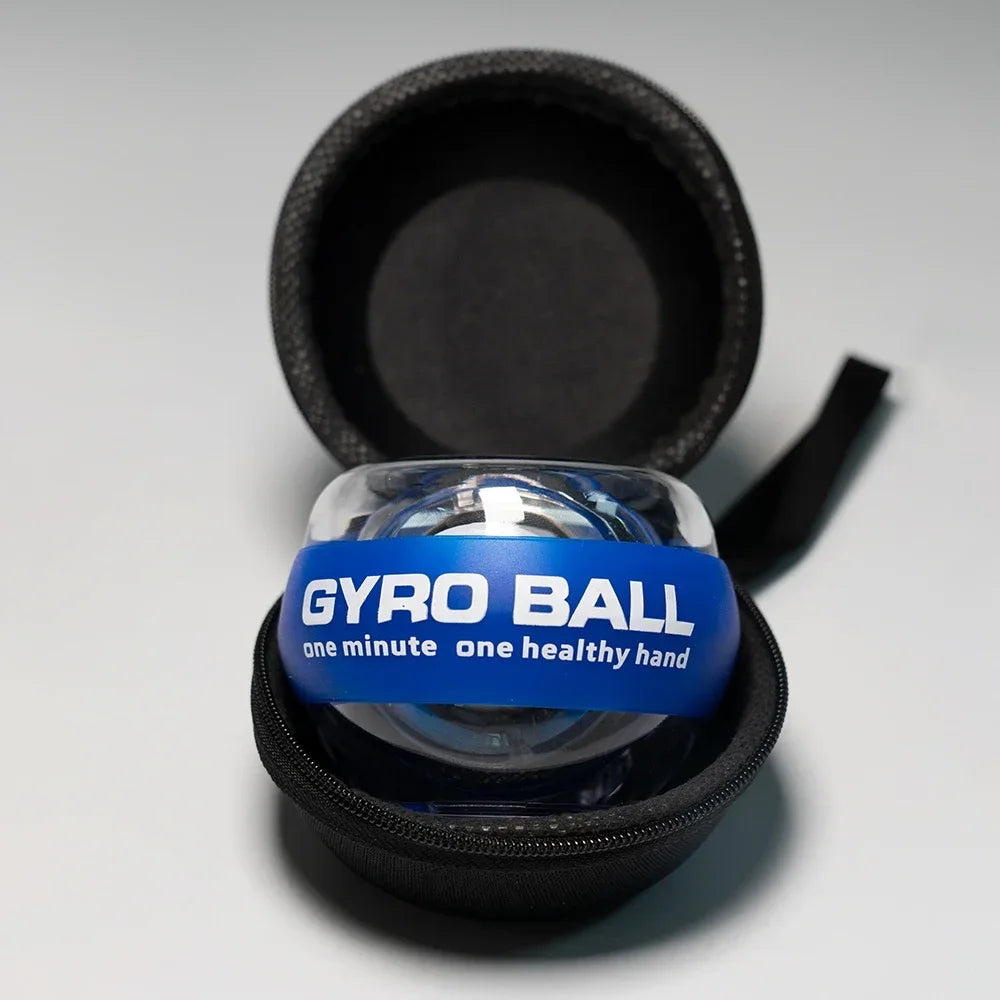 LED Handgelenktrainerball Power Ball Auto-Start gyroskopischer Arm Hand Unterarm Trainer Power Wrist Gyro Ball Sport Fitness Equipment