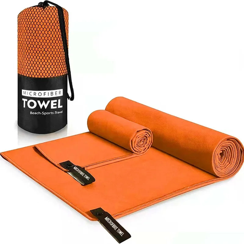Schnelltrockendes Sporthandtuch Ultraweich Schwimmen Fitness Camping Laufen Superabsorbierende Waschlappen Handtücher Reiseaccessoires