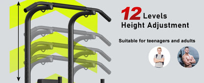 Power Tower Dip Station Klimmzugstange Multifunktionale Power Tower Liegestütz Workout Bauchübung für das Home Gym Krafttraining