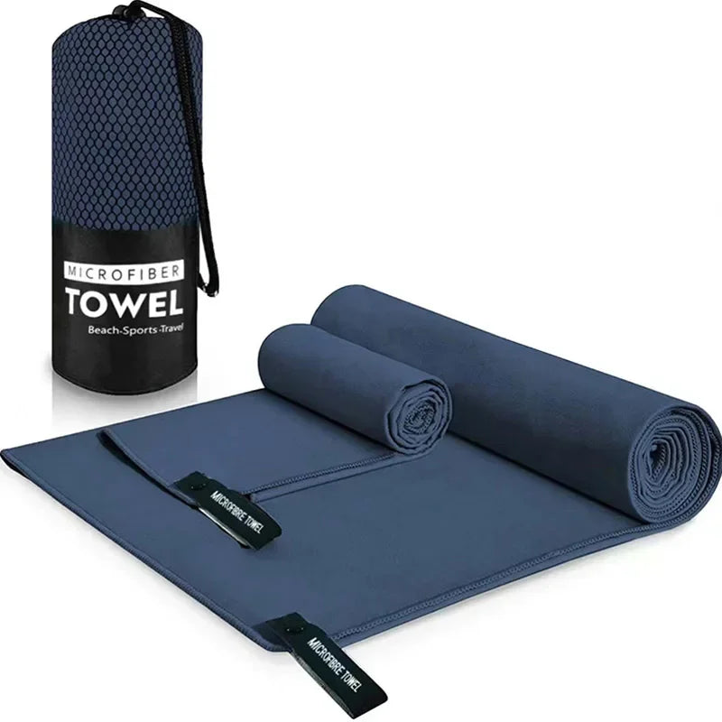 Schnelltrockendes Sporthandtuch Ultraweich Schwimmen Fitness Camping Laufen Superabsorbierende Waschlappen Handtücher Reiseaccessoires