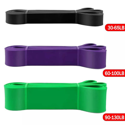 5~120lbs Fitness Widerstandsband Boxen Agilitätstraining Workout Fitnessstudio-Ausrüstung Yoga Pilates-Zubehör Gummiband Heim-Fitnessstudio