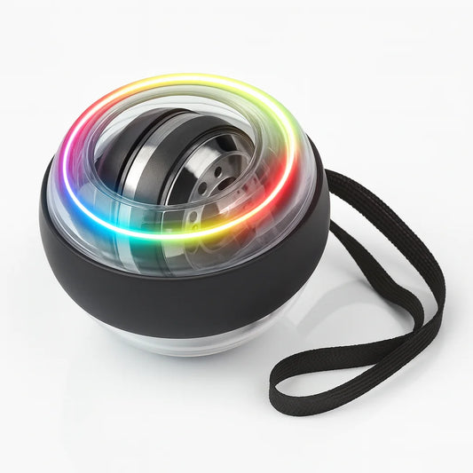LED Handgelenktrainerball Power Ball Auto-Start gyroskopischer Arm Hand Unterarm Trainer Power Wrist Gyro Ball Sport Fitness Equipment