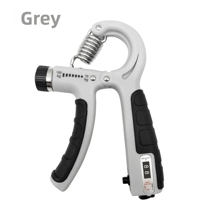 10-100 kg verstellbarer schwerer Griff Fitness-Handtrainer Griff FatGrip Handgelenk Kraftsteigerung Federmesser Fingerkneifen Karpal erweitern