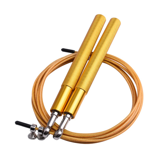 Speed Jump Rope Fitness Springseil aus Stahl Kabellos mit Kugellager Workout für Boxen MMA Kampfsport Fitnessgeräte für Zuhause