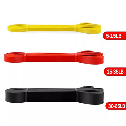 5~120lbs Fitness Widerstandsband Boxen Agilitätstraining Workout Fitnessstudio-Ausrüstung Yoga Pilates-Zubehör Gummiband Heim-Fitnessstudio