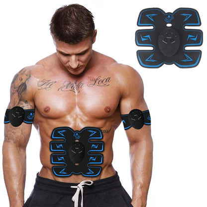 EMS Drahtloser Muskelstimulator Trainer Smart Fitness Bauchtraining Elektrische Gewichtsverlust Aufkleber Körperstraffungs-Massagegerät