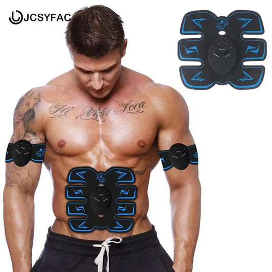 EMS Drahtloser Muskelstimulator Trainer Smart Fitness Bauchtraining Elektrische Gewichtsverlust Aufkleber Körperstraffungs-Massagegerät