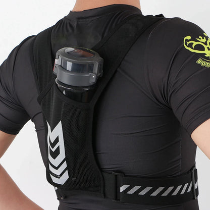 Reflektierende Lauf-Telefonhalter-Weste für Männer und Frauen, Joggen, Gehen, Sport, Fitnessstudio, Workout, 1 Stück verstellbare Träger mit Schlüssel Tasche