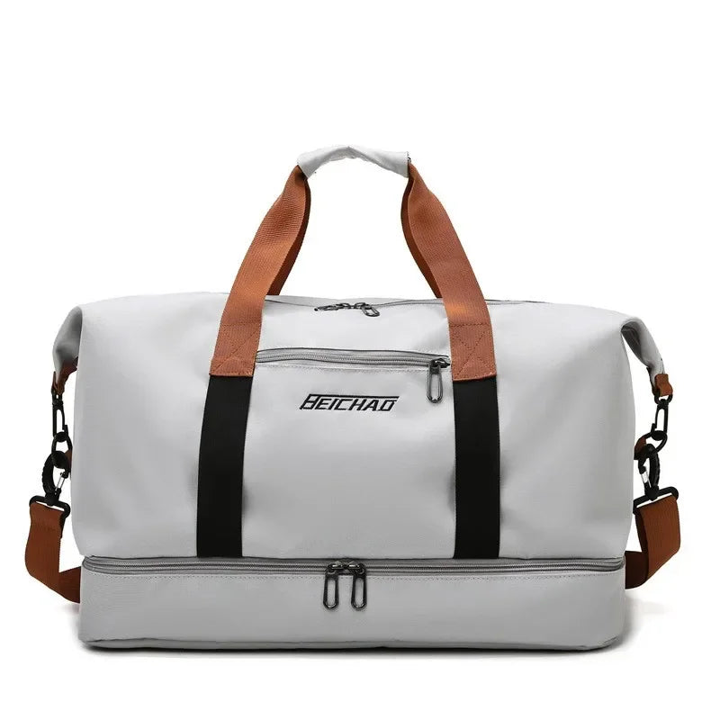 Reise-Sporttasche, Kurzstreckengepäck, tragbare Fitnesstaschen, Schulter-Crossbody-Brusttasche, Handtaschen, Reisetasche, Handgepäck, Weekender-Tasche