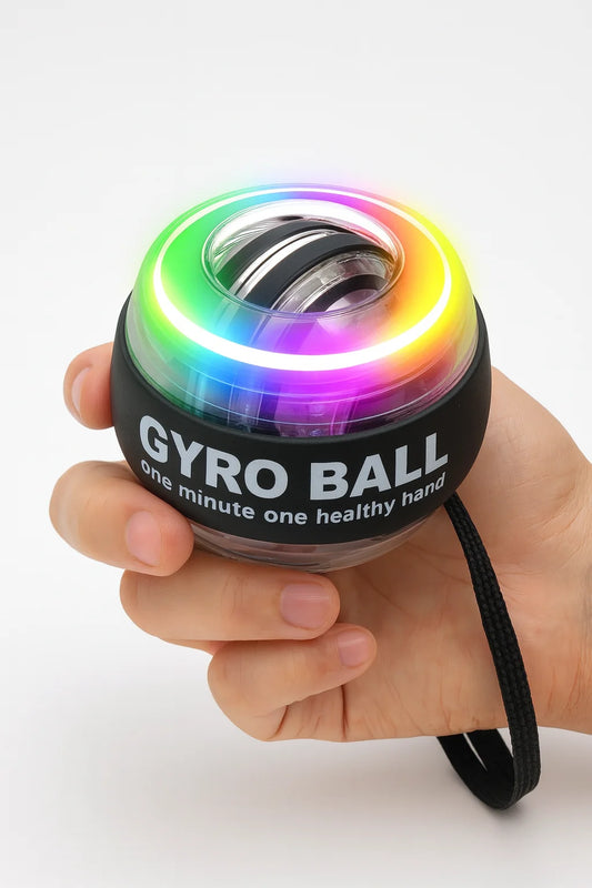 LED Handgelenktrainerball Power Ball Auto-Start gyroskopischer Arm Hand Unterarm Trainer Power Wrist Gyro Ball Sport Fitness Equipment