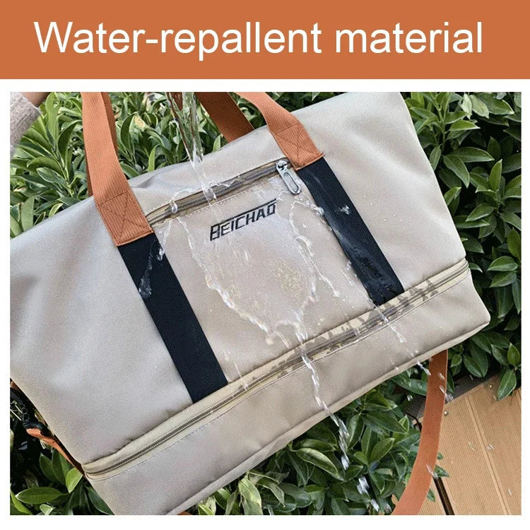 Reise-Sporttasche, Kurzstreckengepäck, tragbare Fitnesstaschen, Schulter-Crossbody-Brusttasche, Handtaschen, Reisetasche, Handgepäck, Weekender-Tasche