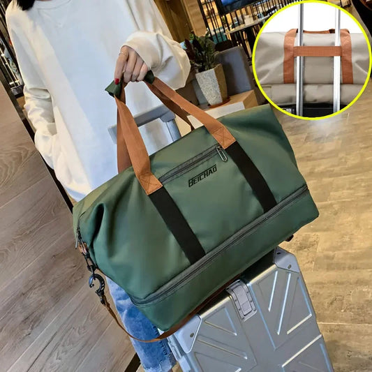 Reise-Sporttasche, Kurzstreckengepäck, tragbare Fitnesstaschen, Schulter-Crossbody-Brusttasche, Handtaschen, Reisetasche, Handgepäck, Weekender-Tasche