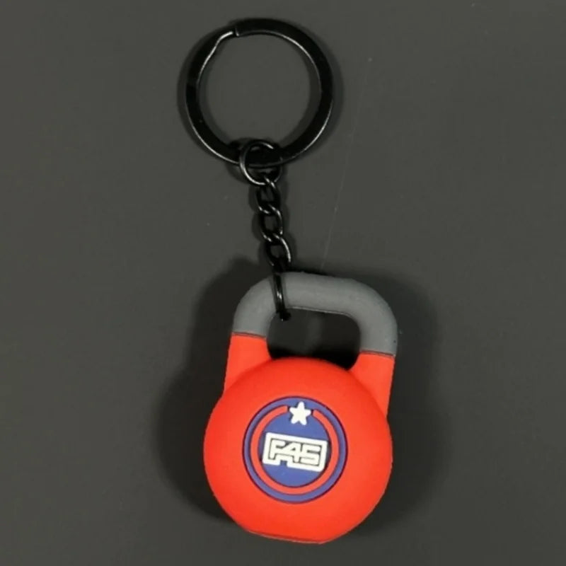 2025 Neue Hantel Schlüsselanhänger DIY Silikon Hantel Schlüsselanhänger Fitness Geschenke für Fitness-Liebhaber, Geschenk für Fitnesstrainer, Rucksack Auto Schlüsselanhänger
