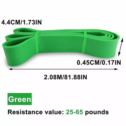 5~120lbs Fitness Widerstandsband Boxen Agilitätstraining Workout Fitnessstudio-Ausrüstung Yoga Pilates-Zubehör Gummiband Heim-Fitnessstudio