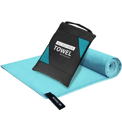 Hochwertiges Strandtuch aus Mikrofaser, schnell trocknendes Handtuch, Outdoor-Sport, Reisen, Fitness, Gymnastik, Joggen, Schwimmen, Yoga, Naturehike