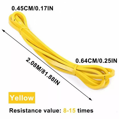 5~120lbs Fitness Widerstandsband Boxen Agilitätstraining Workout Fitnessstudio-Ausrüstung Yoga Pilates-Zubehör Gummiband Heim-Fitnessstudio