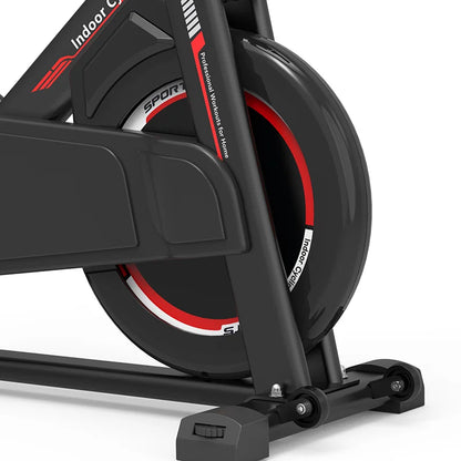 Innenraum Fitnessstudio Commercial Fitnessbike Cardio Fitness Radfahren Spinning Bike Fahrrrad