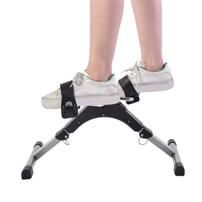 Faltbarer Indoor-Fahrradtrainer - Fitnessgerät für Beintraining