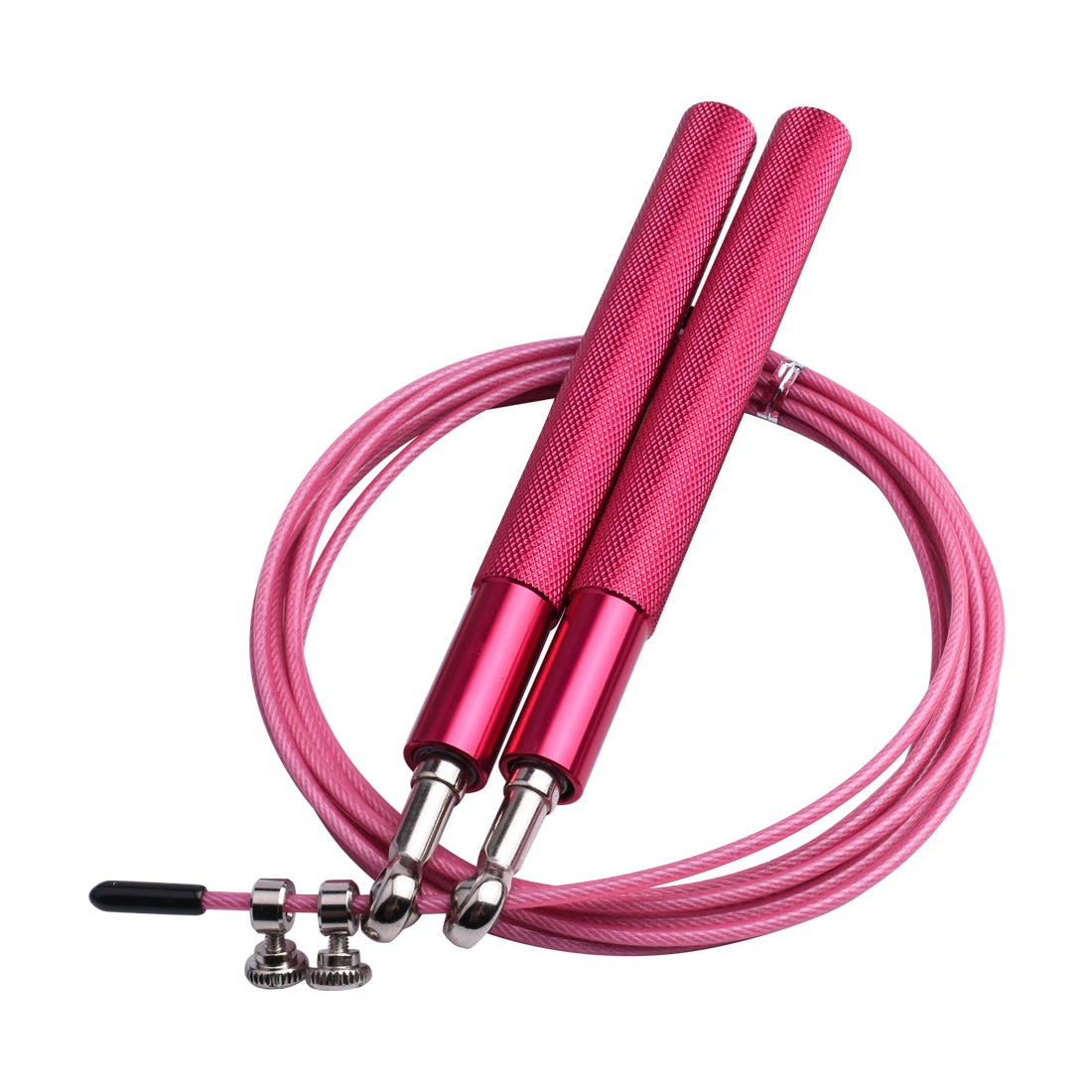 Speed Jump Rope Fitness Springseil aus Stahl Kabellos mit Kugellager Workout für Boxen MMA Kampfsport Fitnessgeräte für Zuhause