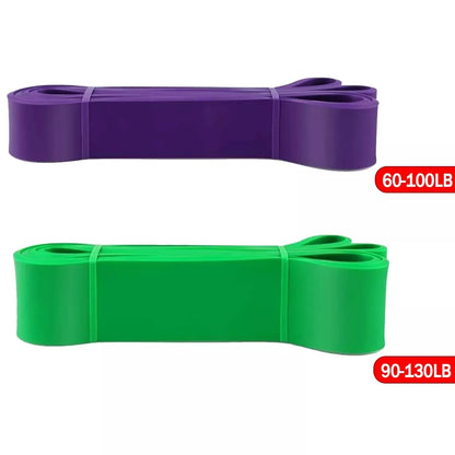 5~120lbs Fitness Widerstandsband Boxen Agilitätstraining Workout Fitnessstudio-Ausrüstung Yoga Pilates-Zubehör Gummiband Heim-Fitnessstudio