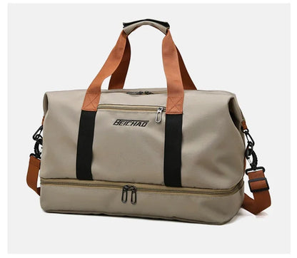 Reise-Sporttasche, Kurzstreckengepäck, tragbare Fitnesstaschen, Schulter-Crossbody-Brusttasche, Handtaschen, Reisetasche, Handgepäck, Weekender-Tasche