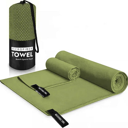 Schnelltrockendes Sporthandtuch Ultraweich Schwimmen Fitness Camping Laufen Superabsorbierende Waschlappen Handtücher Reiseaccessoires