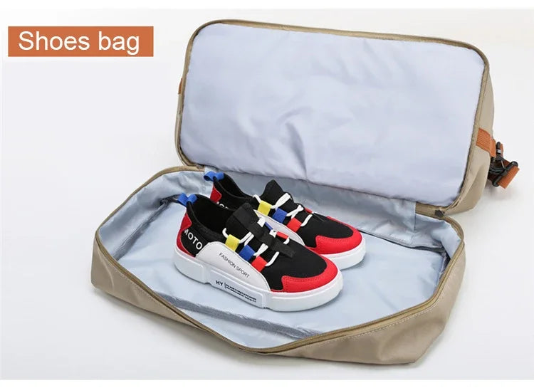 Reise-Sporttasche, Kurzstreckengepäck, tragbare Fitnesstaschen, Schulter-Crossbody-Brusttasche, Handtaschen, Reisetasche, Handgepäck, Weekender-Tasche