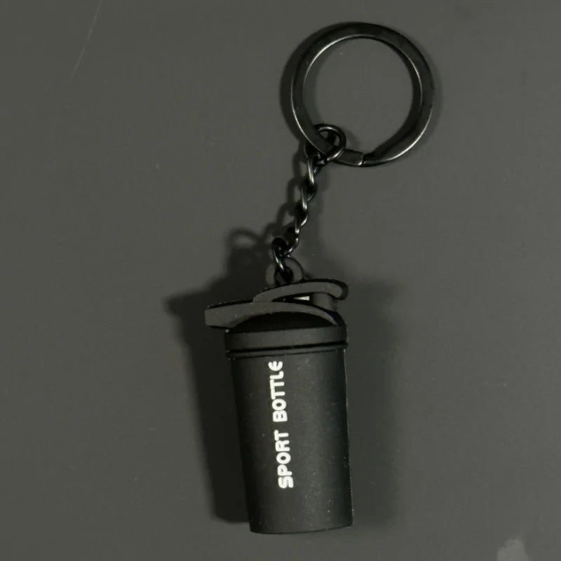 2025 Neue Hantel Schlüsselanhänger DIY Silikon Hantel Schlüsselanhänger Fitness Geschenke für Fitness-Liebhaber, Geschenk für Fitnesstrainer, Rucksack Auto Schlüsselanhänger