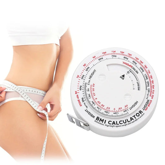 BMI-Rechner Automatisches Teleskop-Maßband Körpermaßband Zentimeter Nähmaßwerkzeuge