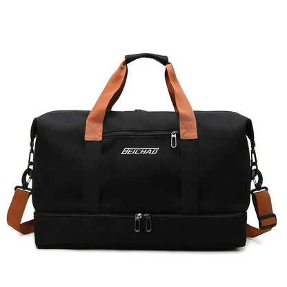 Reise-Sporttasche, Kurzstreckengepäck, tragbare Fitnesstaschen, Schulter-Crossbody-Brusttasche, Handtaschen, Reisetasche, Handgepäck, Weekender-Tasche