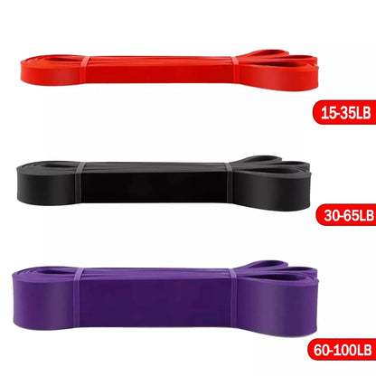5~120lbs Fitness Widerstandsband Boxen Agilitätstraining Workout Fitnessstudio-Ausrüstung Yoga Pilates-Zubehör Gummiband Heim-Fitnessstudio