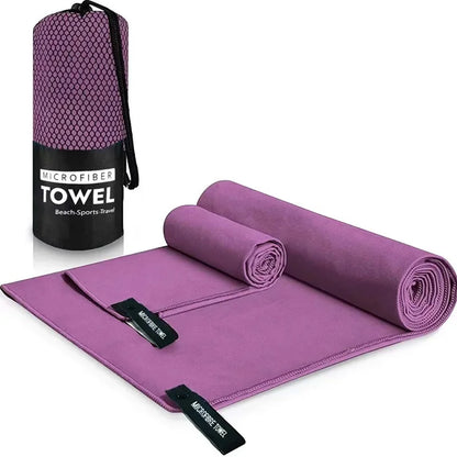 Schnelltrockendes Sporthandtuch Ultraweich Schwimmen Fitness Camping Laufen Superabsorbierende Waschlappen Handtücher Reiseaccessoires