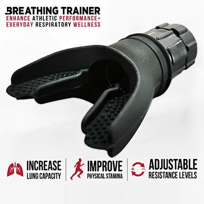 Silicone Atem Fitness Übungsgerät Tragbares verstellbares Widerstand Atemübung Gerät