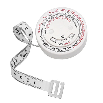 BMI-Rechner Automatisches Teleskop-Maßband Körpermaßband Zentimeter Nähmaßwerkzeuge