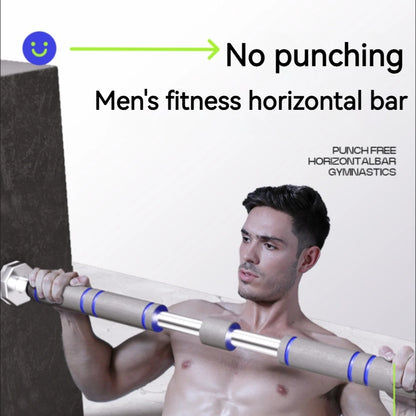 Teleskop-Klimmzugstange für die Tür, rutschfest, Klimmzug-Fitnessgerät, verstellbar, für das Krafttraining zu Hause, strapazierfähig, für Männer und Frauen