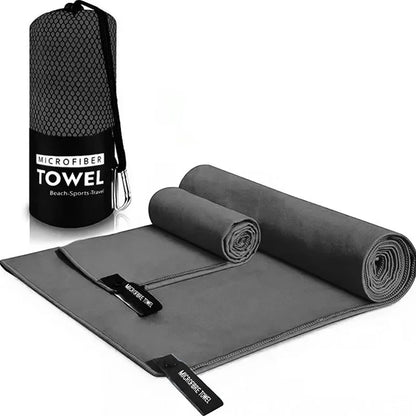 Schnelltrockendes Sporthandtuch Ultraweich Schwimmen Fitness Camping Laufen Superabsorbierende Waschlappen Handtücher Reiseaccessoires