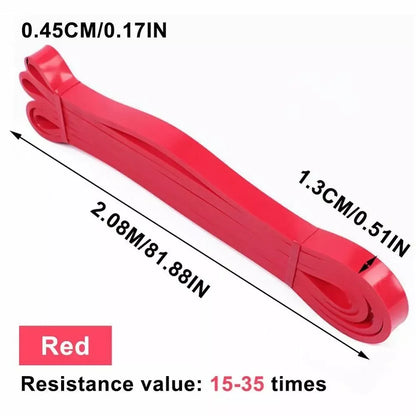 5~120lbs Fitness Widerstandsband Boxen Agilitätstraining Workout Fitnessstudio-Ausrüstung Yoga Pilates-Zubehör Gummiband Heim-Fitnessstudio