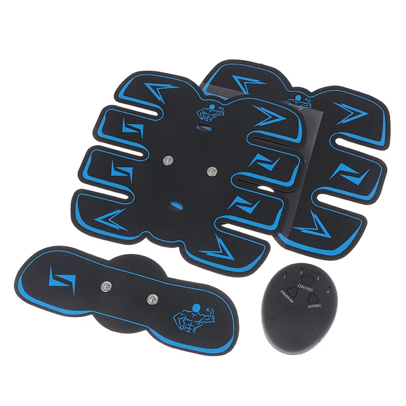 EMS Drahtloser Muskelstimulator Trainer Smart Fitness Bauchtraining Elektrische Gewichtsverlust Aufkleber Körperstraffungs-Massagegerät