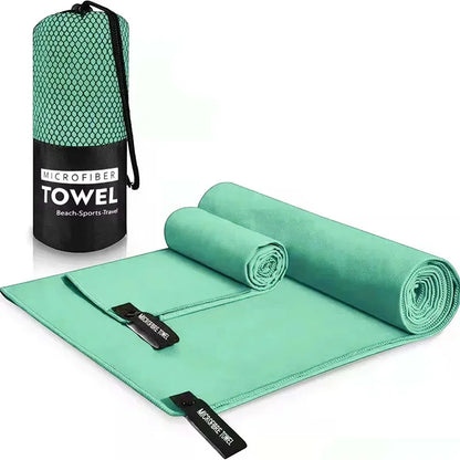 Schnelltrockendes Sporthandtuch Ultraweich Schwimmen Fitness Camping Laufen Superabsorbierende Waschlappen Handtücher Reiseaccessoires