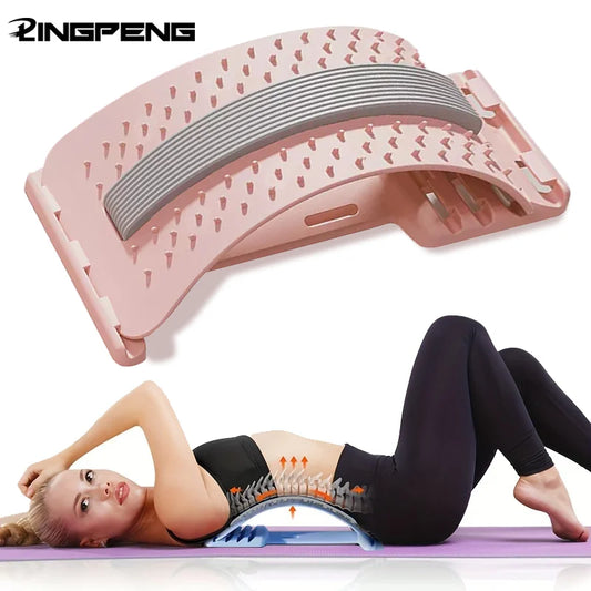 Lendenwirbelberuhigungsgerät, Lendenwirbeldehnungs-Massager, Yoga-Wirbelkorrektur, Buckelbewegungs- und Dehnungsgerät