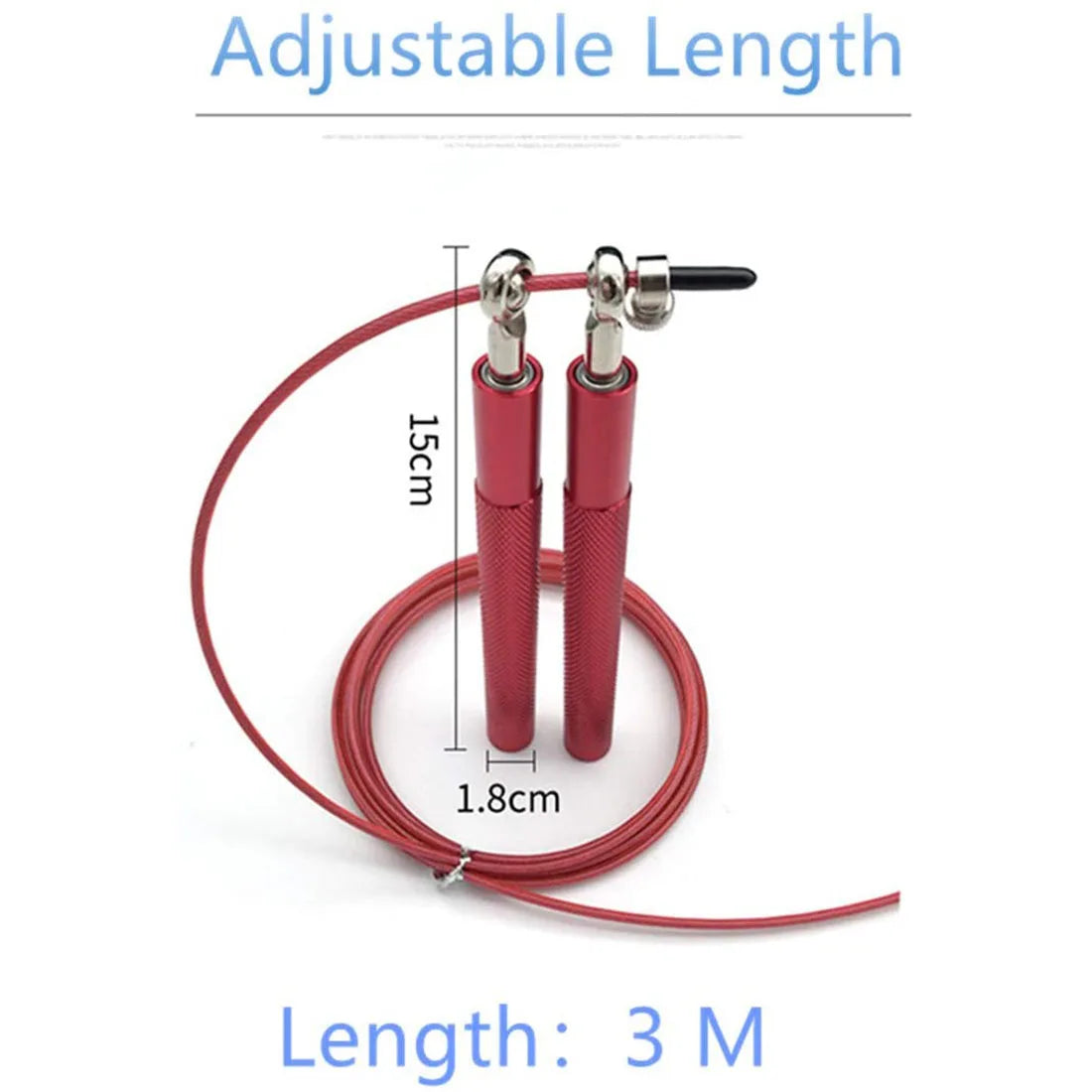 Speed Jump Rope Fitness Springseil aus Stahl Kabellos mit Kugellager Workout für Boxen MMA Kampfsport Fitnessgeräte für Zuhause