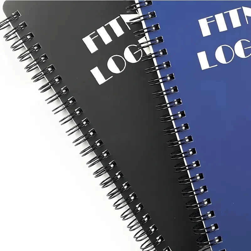 A5 Spiralbuch Erreichen Sie Ihre Fitnessziele Trainingsplanungsnotizbuch Geeignet für Gewichtsverlust, Bodybuilding, Fitnessstudio