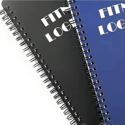 A5 Spiralbuch Erreichen Sie Ihre Fitnessziele Trainingsplanungsnotizbuch Geeignet für Gewichtsverlust, Bodybuilding, Fitnessstudio