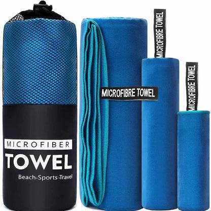 Schnelltrockendes Sporthandtuch Ultraweich Schwimmen Fitness Camping Laufen Superabsorbierende Waschlappen Handtücher Reiseaccessoires