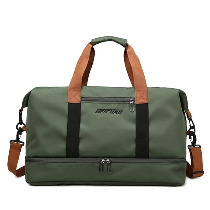 Reise-Sporttasche, Kurzstreckengepäck, tragbare Fitnesstaschen, Schulter-Crossbody-Brusttasche, Handtaschen, Reisetasche, Handgepäck, Weekender-Tasche