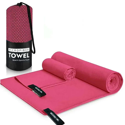 Schnelltrockendes Sporthandtuch Ultraweich Schwimmen Fitness Camping Laufen Superabsorbierende Waschlappen Handtücher Reiseaccessoires