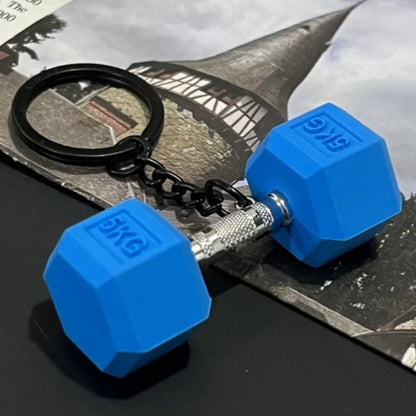 2025 Neue Hantel Schlüsselanhänger DIY Silikon Hantel Schlüsselanhänger Fitness Geschenke für Fitness-Liebhaber, Geschenk für Fitnesstrainer, Rucksack Auto Schlüsselanhänger